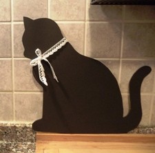 Lavagnetta fatta mano gatto - fatta, mano,