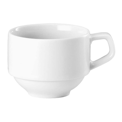 Tazzine caffè bianche set - bianche,