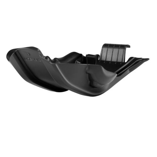 Piastra pattino acerbis - piastra, nera