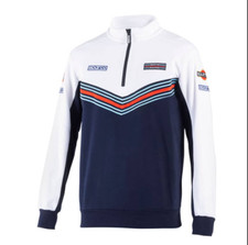 Felpa biabca half zip replica