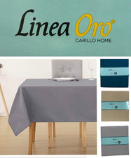 TOVAGLIA da TAVOLA-COPRITAVOLO-Panama di PURO COTONE da 4-6 e 12 posti-LINEA ORO