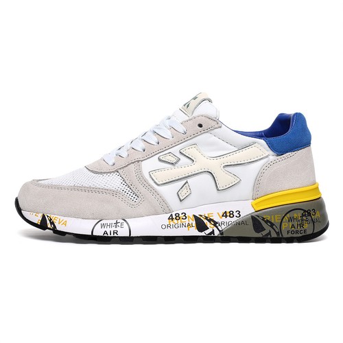 Sneakers premiata uomo bianco - sneakers,