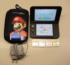Nintendo 3DS XL+ giochi+ custodia + caricabatterie *PERFECT CONDITION*