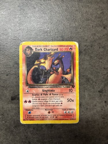 Pokèmon dark charizard rara - pokèmon,