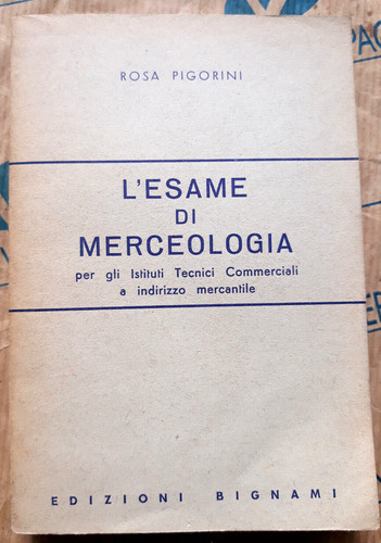 Esame merceologia rosa - -,