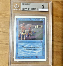 MTG Time Walk BGS 9 Alpha Beta
