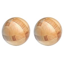 2X Wooden Puzzle   Rompicapo