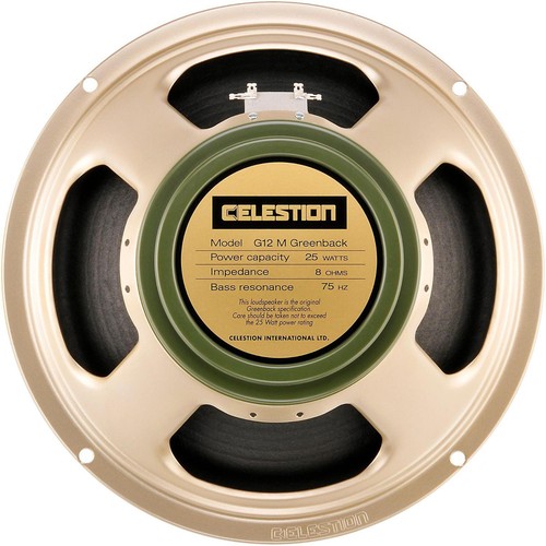 Celestion g12m greenback 8 - celestion, greenback,