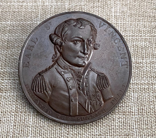 Antica medaglia bronzo 1797