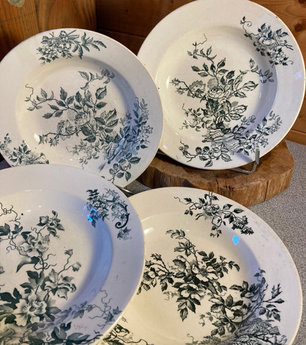Assiettes creuses - 4, x