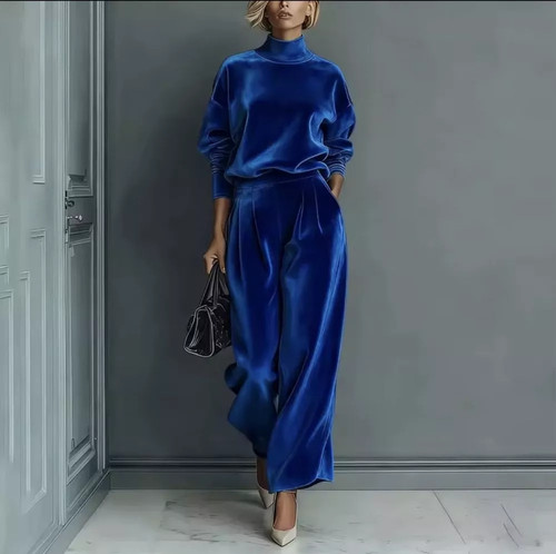 Completo donna blu - blu, effetto