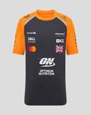 T-Shirt Maglietta McLaren F1 2025 Squadra Ufficiale Bambini Giovani Lando Norris Grigio