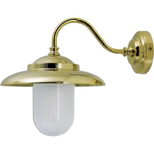 Applique ottone lucido da - in,