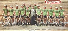 Ciclismo Squadra Legnano 1962  Wolsit - Gomme Pirelli - Cartolina  Biciclette