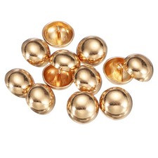 12pcs 18mm gold metal - 12pcs,