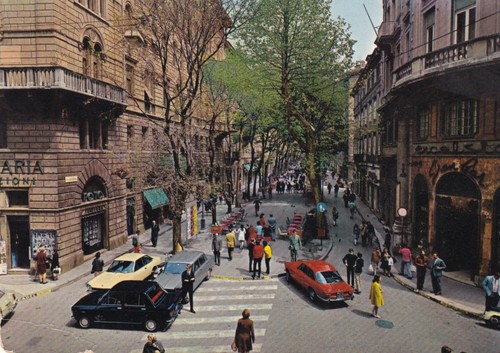 Cartolina trieste viale xx - trieste, ,viale