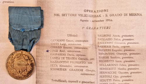 Medaglia valore militare - medaglia,