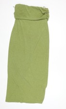 Vestito donna Zara verde midi