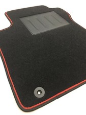 ASC tappetini auto Citroen C1 2004-2015 moquette RIGO ROSSO con battitacco set 4