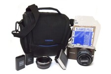 FOTOCAMERA SAMSUNG NX100 + OB.20-50MM F3.5-5.6 ED CON BORSA