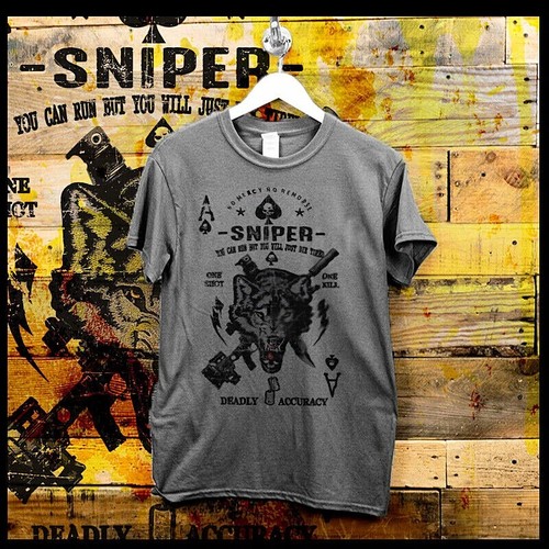 Shirt cecchino militare - t-shirt,