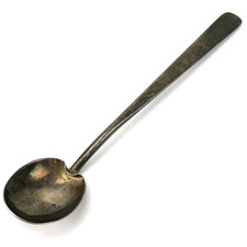 Antico cucchiaio in argento