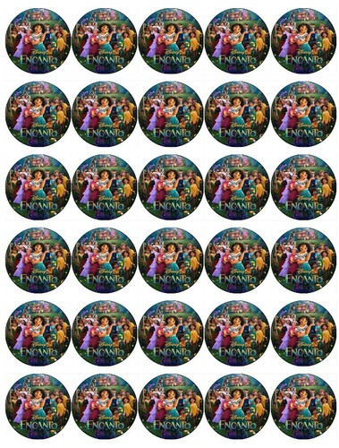 30x encanto disney - disney, cupcake
