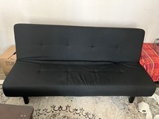 Ikea black sofa bed - 2, for