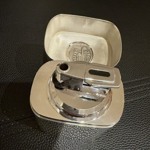 Accendino tavolo argento - da,