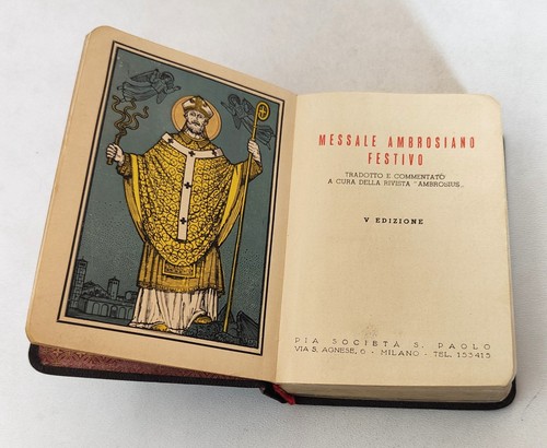 Messale ambrosiano festivo - messale,