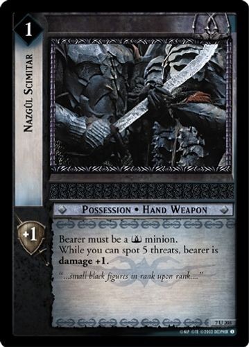 Nazgul scimitar the return - scimitar,