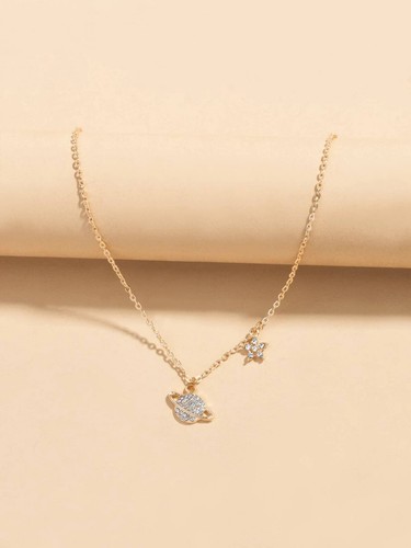 Collana catenina color - , oro
