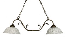 Lampadario sospensione ottone