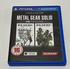 Metal Gear Solid HD Collection Playstation Vita PS Vita 2013 completo CIB USA US