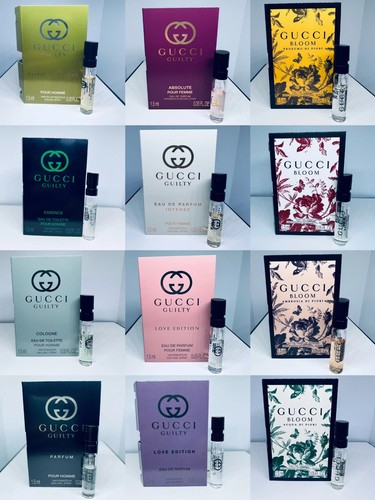 Gucci perfume sample - gucci,