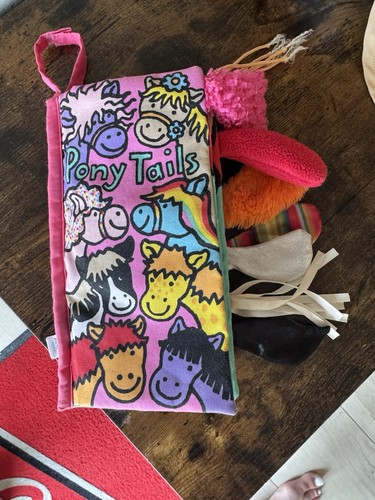 Jellycat pony tails libro - pony,