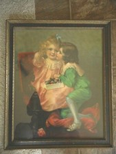 Antica cornice stampa - , di