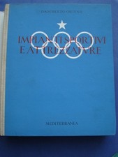 ARCHITETTURA-ORTENSI-IMPIANTI SPORTIVI E ATTREZZATURE-MEDITERRANEA ED. ROMA 1950