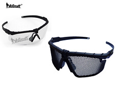 OCCHIALI a RETE FRAME style  ( TRASPARENTE E RETE HAMMER ) SOFTAIR NERI E TAN