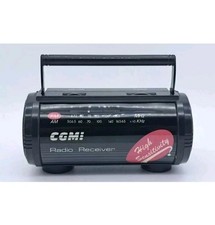 RADIO PORTATILE/PORTABLE CGM RECEIVER MOD.RF90-BAND AM/FM-ANNI 80'-VINTAGE