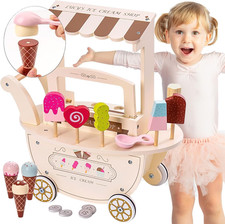 Gelateria in Legno Su Ruote