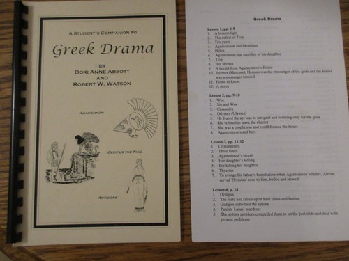 Student companion to greek - student's,