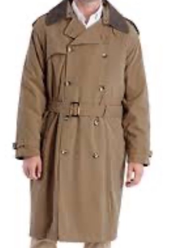 Trench cappotto uomo lungo