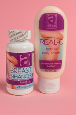 Set Real C bust-up body cream