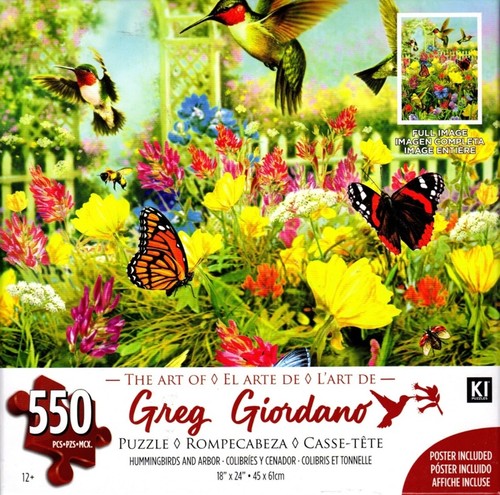 Puzzle colibrì pergolato - puzzle, e
