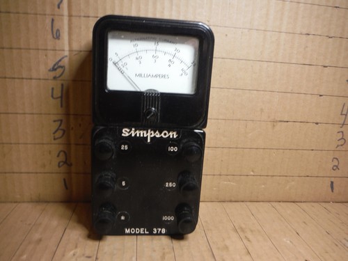 Tester contatore simpson 378 - contatore,