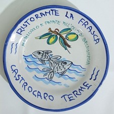 84722 Piatto del buon ricordo - Ristorante La Frasca - Castrocaro Terme - 1989