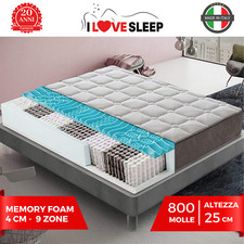 Materasso ORTOPEDICO 800 molle