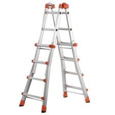 Scala telescopica in alluminio