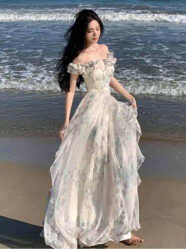 Abiti lunghi donna moda - , stampa